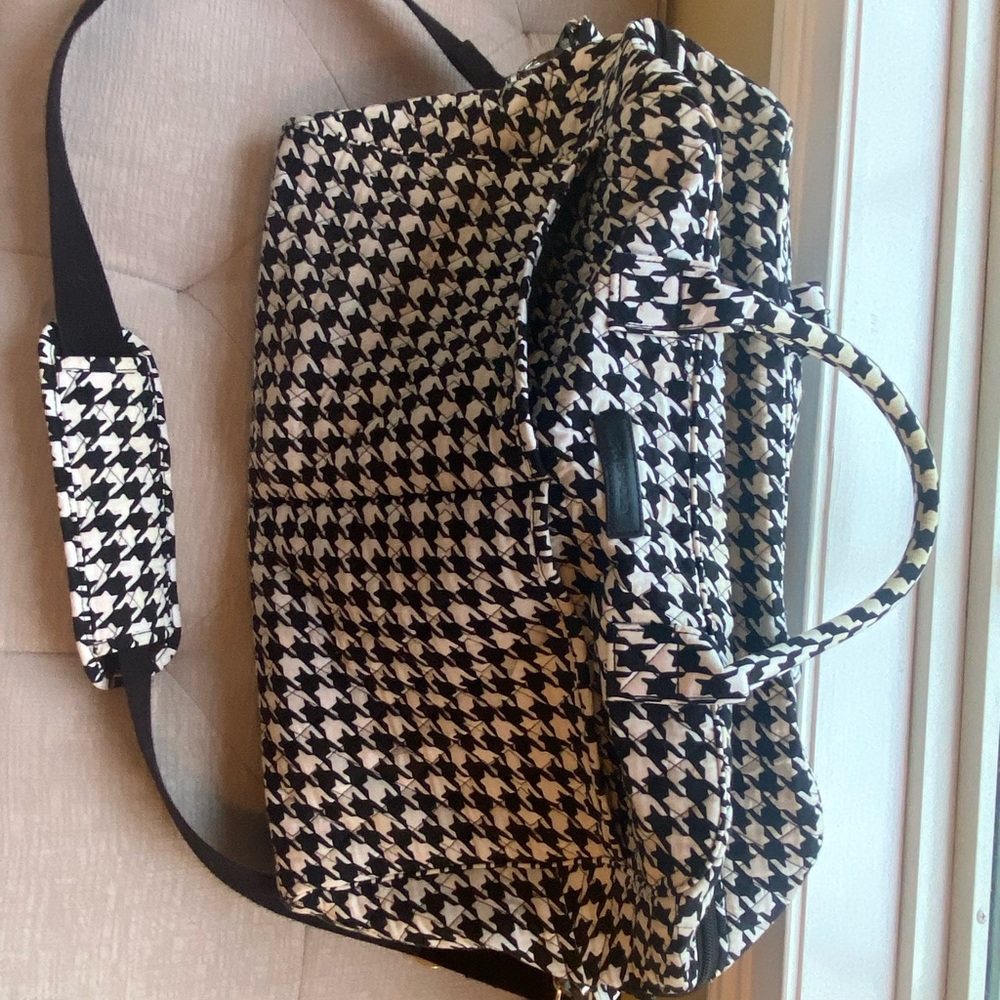 Vera Bradley black and white DuffleBag